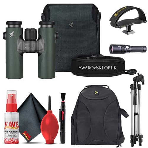 SWAROVSKI OPTIK CL Companion 10x30 Binocular Green with Wild Nature Accessory Pack