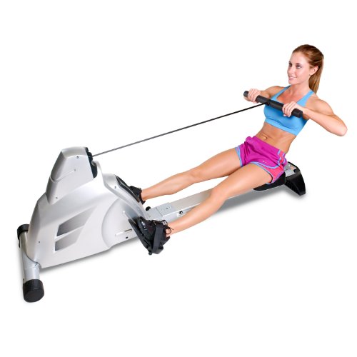 Velocity Exercise Magnetic Rower Gray