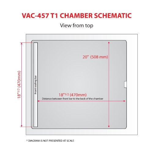 JORESTECH Vacuum Sealer Chamber Seal Machine with Rotary Oil Pump Silver