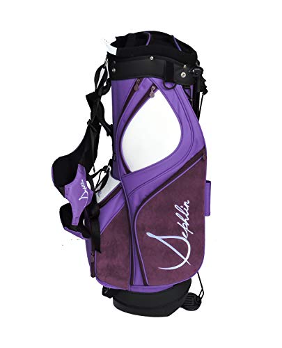 Sephlin - Sephlin Ultra Lite Womens Golf Bag 34" Stand Tall Pink White Purple Silver Gray