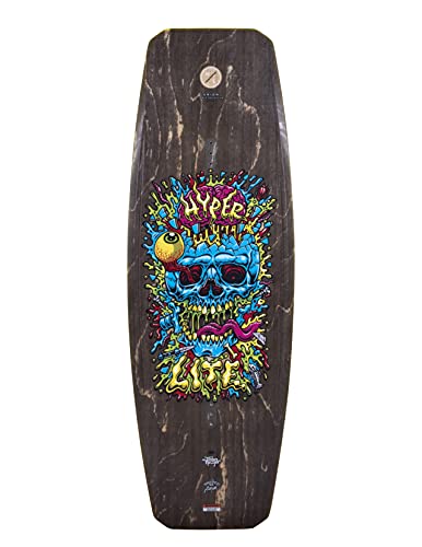 Hyperlite Union Jr. Kids Wakeboard Grey/Bamboo 125cm Multi