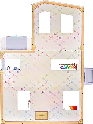 Rainbow High 3-Story Wood Doll House Multicolor