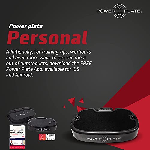 Power Plate Personal Vibrating Exercise Tool Black