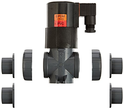 Hayward SV10075STE 3/4-Inch PVC NPD Design True Union Solenoid Valve EPDM Seal