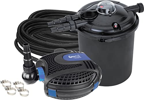 EasyPro Pond Products Eco-Clear Complete Pond Filtration System for Ponds up to 3900 Gallons Clear