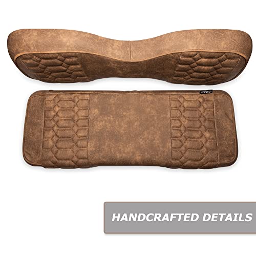 MODZ RS Custom Golf Cart Rear Seat Kit for Club Car Precedent/Onward/Tempo Brown Base