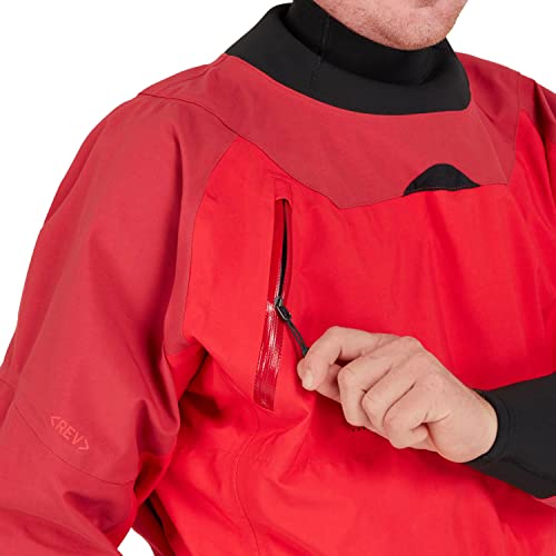 NRS Men's Rev Gore-TEX Pro Dry Top Red
