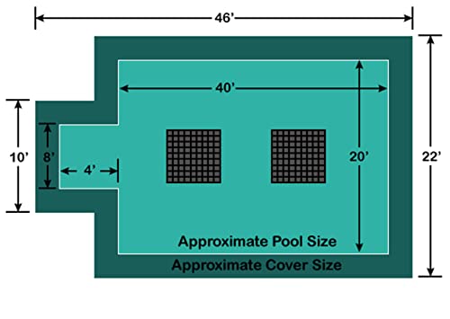 Loop - Loc In-Ground Pool Safety Cover Green