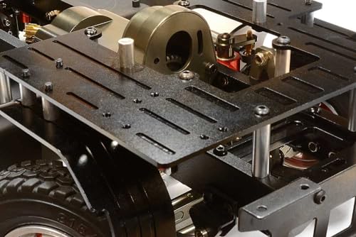 Integy Billet Machined Rolling Chassis for Custom 1/14 Semi-Tractor Truck Gun Color
