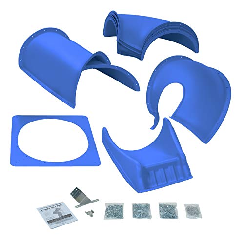 Swing-N-Slide 7 ft Turbo Tube Slide Blue