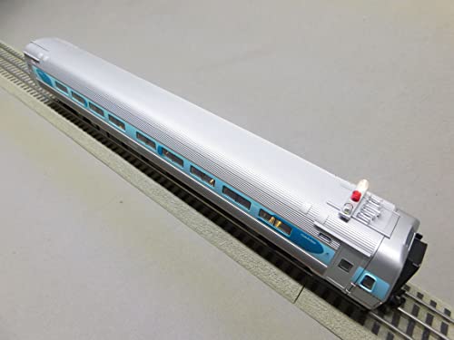 Lionel Amtrak AMFLEET Phase V Passenger Coach/CAB CAR 2 Pack O Gauge Silver