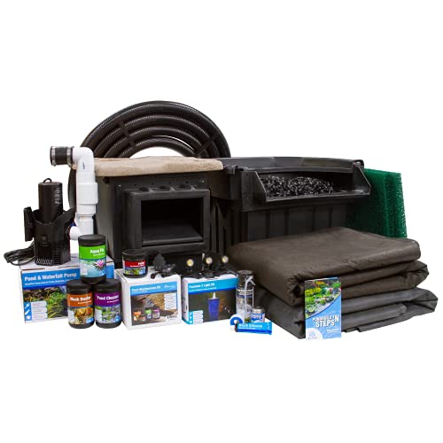 Blue Thumb Elite 1000 Gallon Water Garden and Pond Kit 8' x 11' Blue