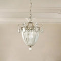 Schonbek Bagatelle 1-Light Pendant Silver with Clear Swarovski Crystals