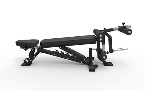 Bolt Fitness Supply VENOM Gapless Adjustable Bench Black