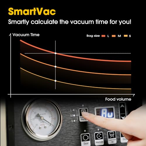 V Vesta Precision 12 Inch Chamber Vacuum Sealer DP12 Heavy Duty
