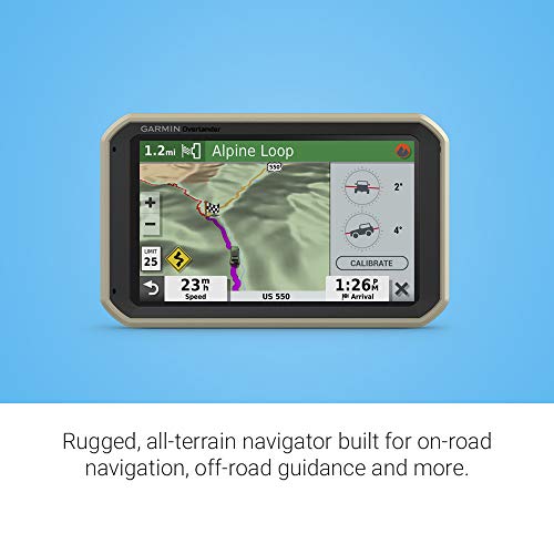 Certified Brands Garmin Overlander Rugged Navigator with Signature Power Bundle