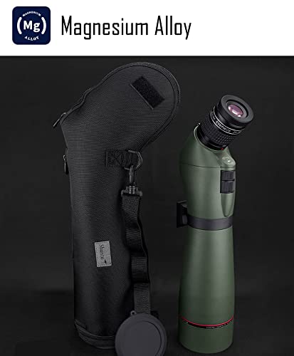 Generic Shuntu TLS APO ED Field Flattener Waterproof Spotting Scope Green
