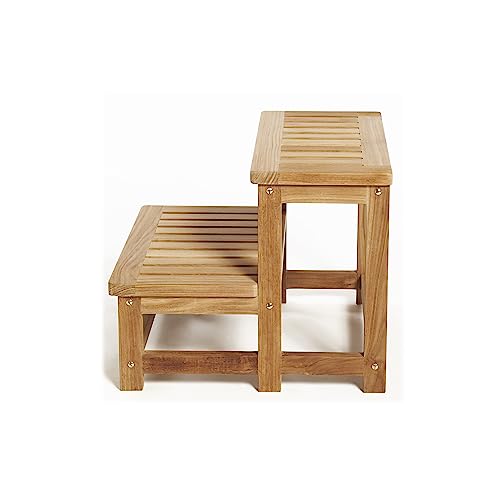 Arb Teak & Specialties Hot Tub Step 24" Brown