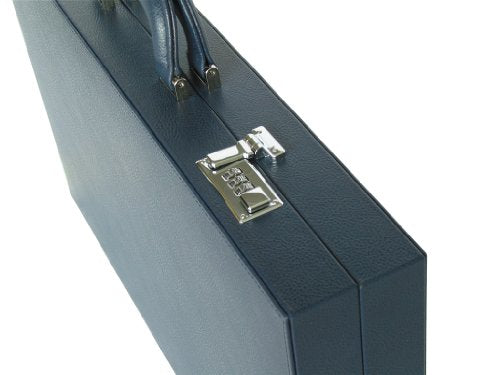 Zaza & Sacci 23-Inch Leather Backgammon Set Large Blue