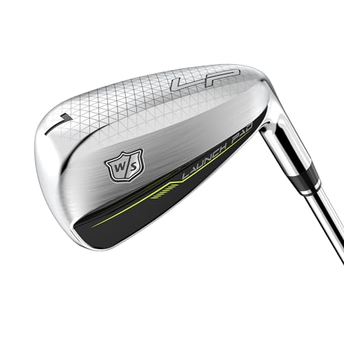 Wilson Staff Launch Pad 2 Men's Graphite Golf Irons - Right Hand, Senior, 5-PW, GW Silver
