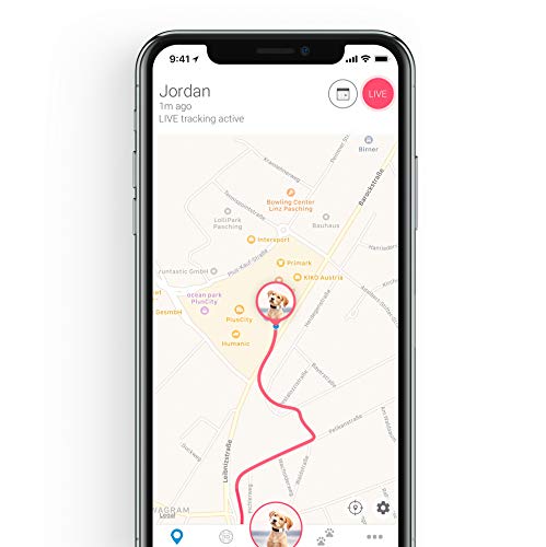 Tractive 3G GPS Dog Tracker Black