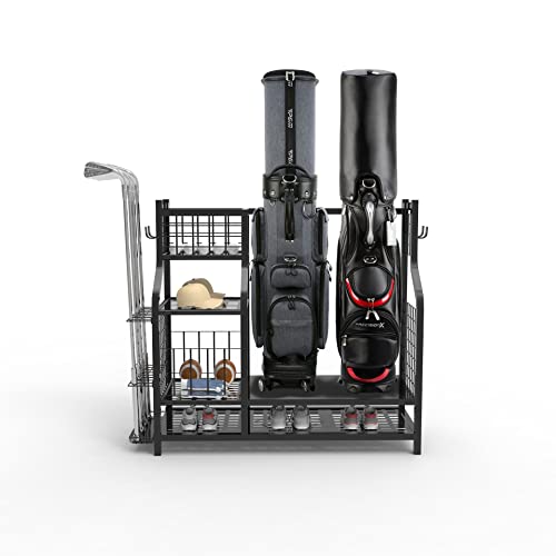 TBEONE Golf Storage Garage Organizer Rack