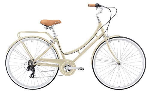 FIRTH SPORTS Nadine SE Women's Aluminum Step-Thru City Bike Vanilla