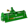 Titan Attachments 3 Point 72" Rotary Tiller Attachment Green