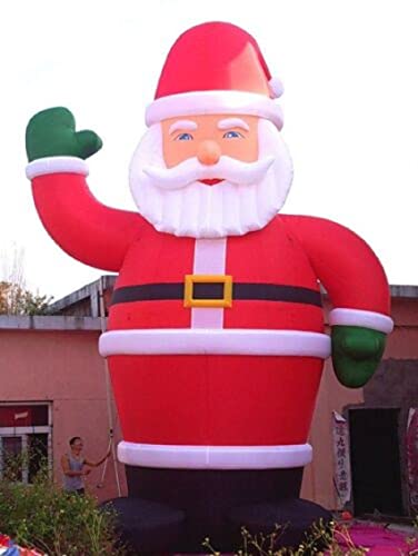 MAFLEN 26Ft Inflatable Santa Christmas Holiday Decoration with Blower As Picture Show