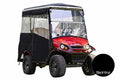 RED DOT Premium Golf Cart Enclosure EZGO Express S4 Elite Black