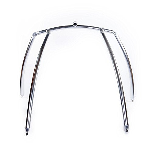 Monster Tower MTE Wakeboard Tower - Foldable Design, Polished and Anodized, 2.5" Aluminum Tubing
