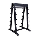 Body-Solid Pro Clubline SBBR100 Fixed Weight Barbell Rack Black