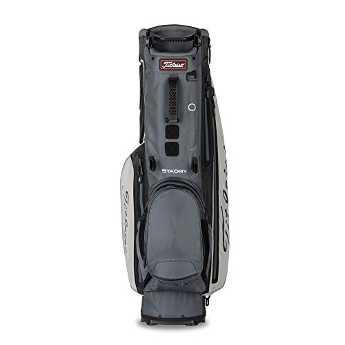 Titleist Players 4 Plus StaDry Golf Bag Gray/Charcoal/Black