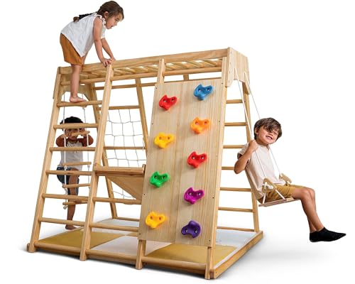 Avenlur Magnolia 6-in-1 Indoor Playground Natural