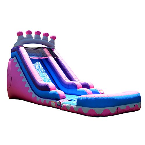 JumpOrange Commercial Inflatable Water Slide Princess Tiara