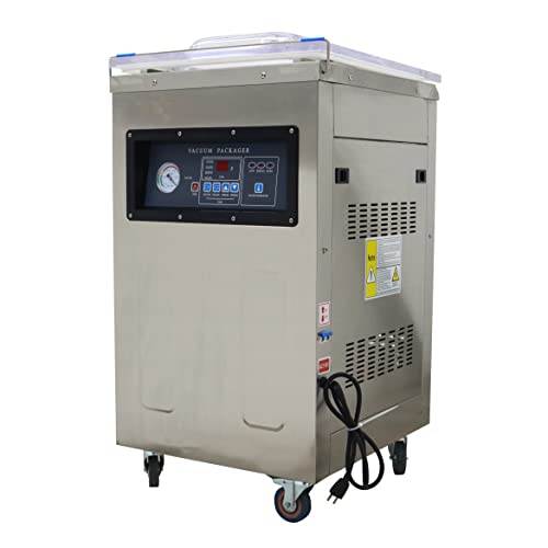 INTSUPERMAI Single Chamber Vacuum Packaging Machine 110V Off-White