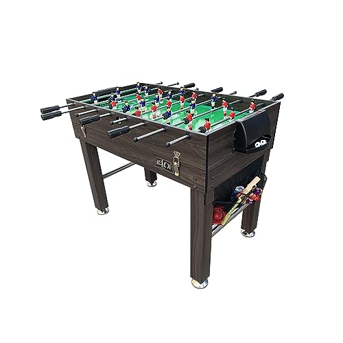 KICK Quad 48″ 4-in-1 Multi Game Table Brown