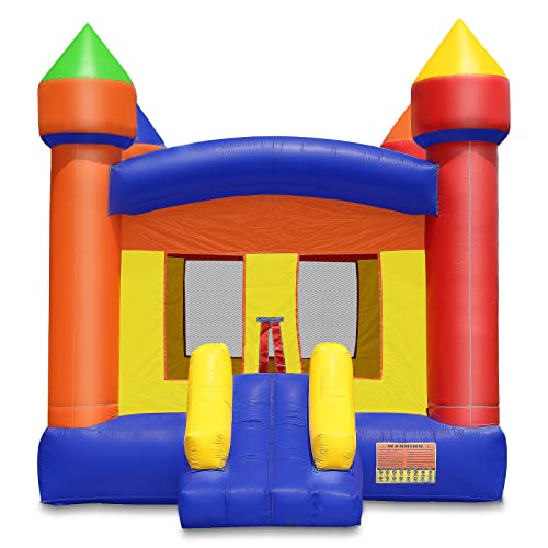 Cloud 9 Commercial Grade Castle Bounce House 13' x 13' Multicolor