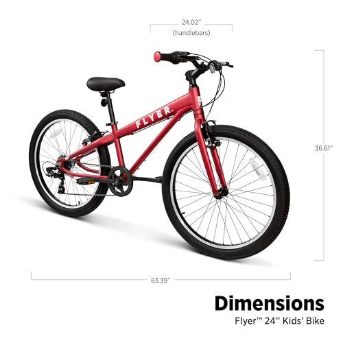 Radio Flyer Flyer™ 24” Kids’ Bike Red