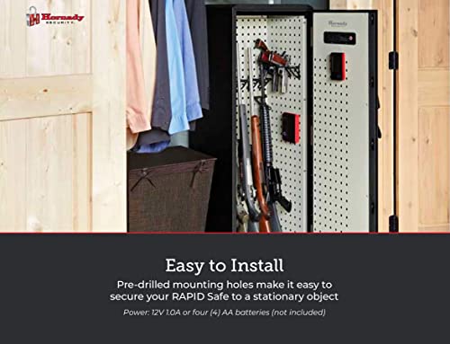 Hornady Rapid Safe Ready Vault with WiFi Matte Black
