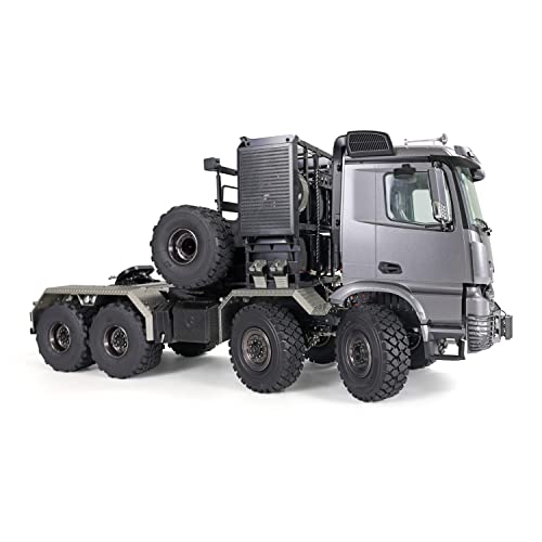 TOUCAN RC HOBBY 1/14 Metal 8x8 Off-Road RC Tractor Truck Gray-5