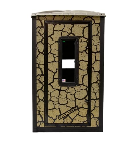 MUDDY Striker Box Blind Steel Wall Construction Cracked MUD CAMO Multi