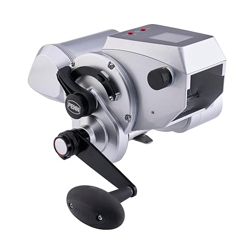 PENN Fathom Electric Fishing Reel Kit Silver/Black