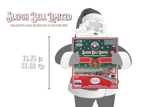 Lionel Sleigh Bell Limited Electric Train Set with Bluetooth & Remote Multi-color