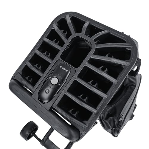 Zero Friction Stride Remote Follow Me Electric Golf Bag Trolley Cart Gray