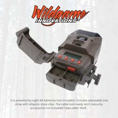 Wildgame Innovations Wraith 2.0 Lightsout Trail Camera Bundle with 40 Infrared LEDs, 32GB Memory Cards & USB Card Reader (10-Pack)
