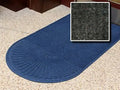 FloorGuard Heavy Duty All Purpose Entrance Mat Diamond 4' x 18' Charcoal