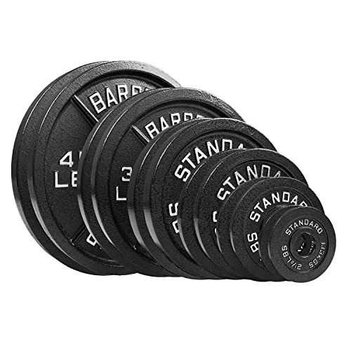 NEXO Fitness Steel Olympic Plates 245lb Set Black