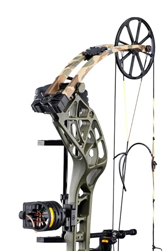 Bear Archery The Hunting Public Adapt 2 Ready to Hunt Compound Bow Package Right Hand Throwback Green