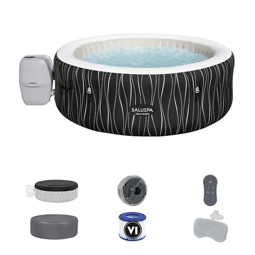 Bestway SaluSpa Hollywood EnergySense Luxe AirJet Hot Tub Black Print